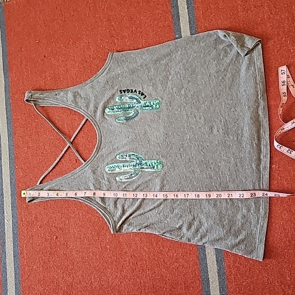 AWESOME VS PINK BLING JOSHUA TREE LAS VEGAS TANK TOP - Picture 4 of 8